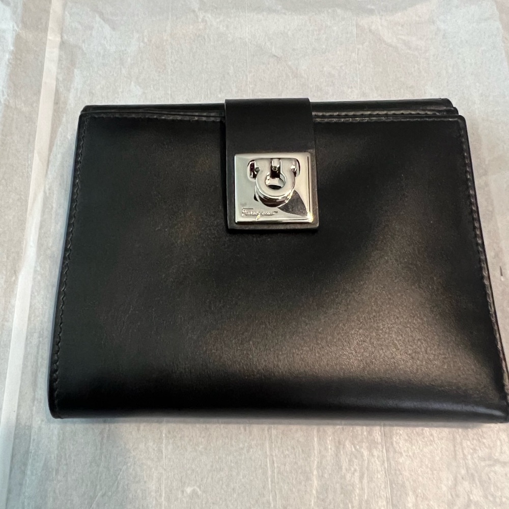 Salvatore Ferragamo Black Wallet